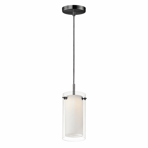 Maxim Duo 1-Light Mini Pendant - Black - 12289CLSWBK