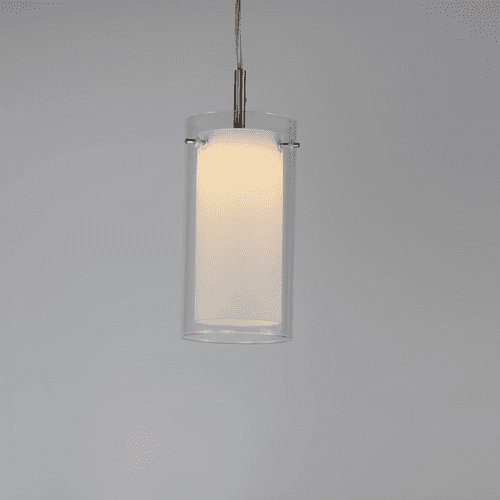 Maxim Duo 1-Light Mini Pendant - Satin Nickel - 12289CLSWSN