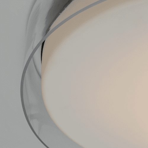 Maxim Duo 20'' Round Outdoor Flush Mount - Black - 12286CLSWBK