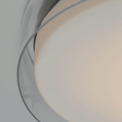 Maxim Duo 20'' Round Outdoor Flush Mount - Black - 12286CLSWBK