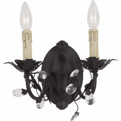 Maxim Elegante 2-LT Wall Sconce - Oil Rubbed Bronze - 2857OI