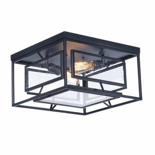 Maxim Era 2-LT Ceiling Lamp - Black - 21670CDBK