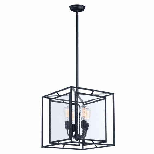 Maxim Era 4-LT Pendant - Black - 21675CDBK