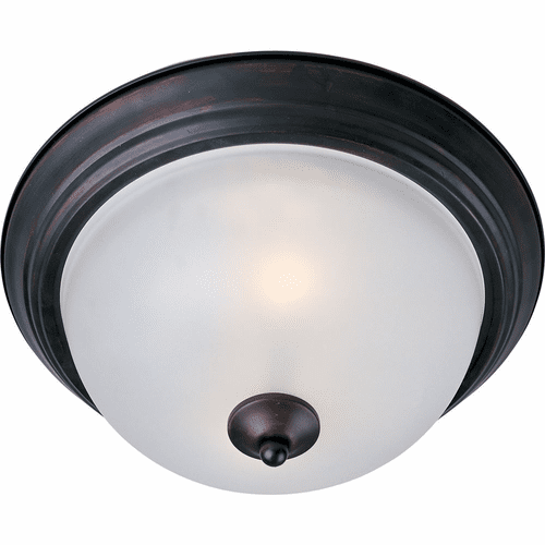 Maxim Essentials 1-LT Flush Mount - Oil Rubbed Bronze - 5840FTOI