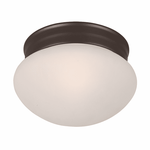 Maxim Essentials 1-LT Flush Mount - Oil Rubbed Bronze - 5884FTOI