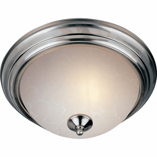 Maxim Essentials 1-LT Flush Mount - Satin Nickel - 5840ICSN