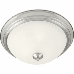 Maxim Essentials 1-LT Flush Mount - Satin Nickel - 5840MRSN
