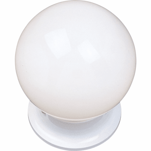 Maxim Essentials 1-LT Flush Mount - White - 5889WTWT
