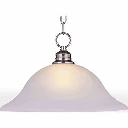 Maxim Essentials 1-LT Pendant - Satin Nickel - 91076FTSN