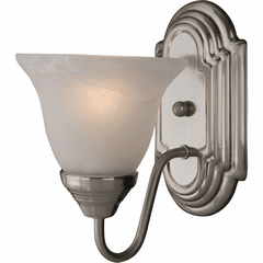 Maxim Essentials 1-LT Wall Sconce - Satin Nickel - 8011MRSN