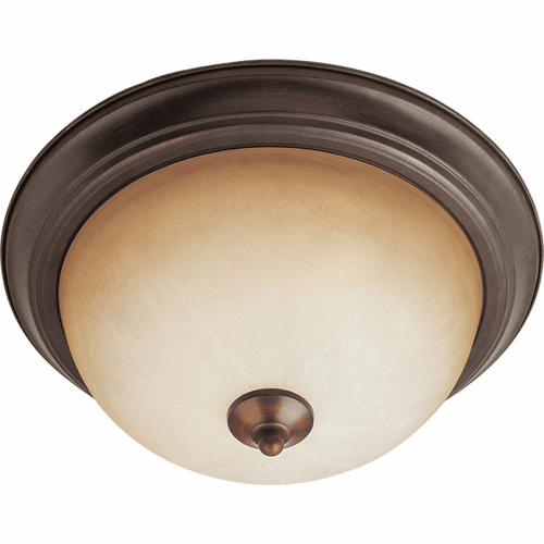 Maxim Essentials 2-LT Flush Mount - Oil Rubbed Bronze - 5841WSOI