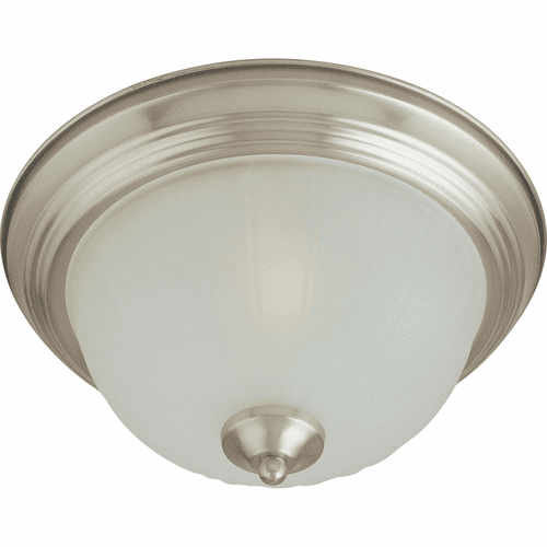 Maxim Essentials 2-LT Flush Mount - Satin Nickel - 5831FTSN