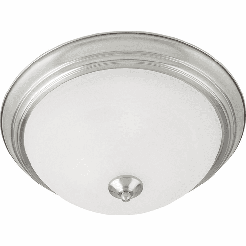 Maxim Essentials 2-LT Flush Mount - Satin Nickel - 5841MRSN