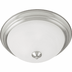 Maxim Essentials 2-LT Flush Mount - Satin Nickel - 5841MRSN