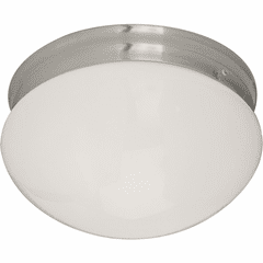 Maxim Essentials 2-LT Flush Mount - Satin Nickel - 5881WTSN