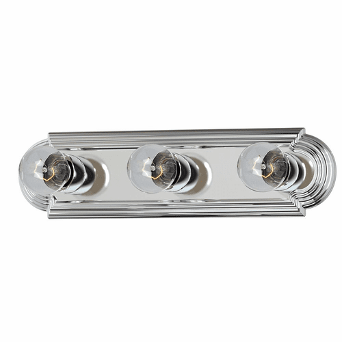 Maxim Essentials 3-LT Bath Vanity Light - Polished Chrome - 7123PC