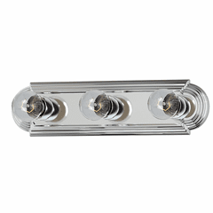 Maxim Essentials 3-LT Bath Vanity Light - Polished Chrome - 7123PC