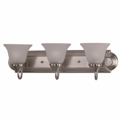 Maxim Essentials 3-LT Bath Vanity Light - Satin Nickel - 8013FTSN Maxim Essentials 3-LT Bath Vanity Light - Satin Nickel - 8013FTSN