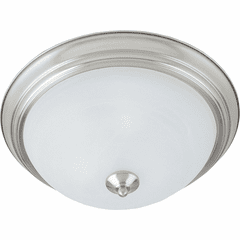 Maxim Essentials 3-LT Flush Mount - Satin Nickel - 5842MRSN