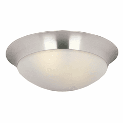 Maxim Essentials 3-LT Flush Mount - Satin Nickel - 5852FTSN Maxim Essentials 3-LT Flush Mount - Satin Nickel - 5852FTSN