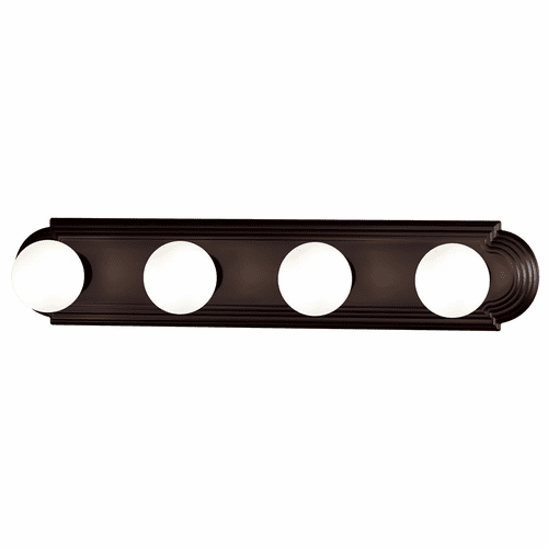 Maxim Essentials 4-LT Bath Vanity Light - Oil Rubbed Bronze - 7124OI