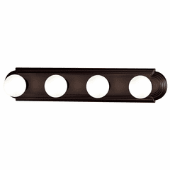 Maxim Essentials 4-LT Bath Vanity Light - Oil Rubbed Bronze - 7124OI