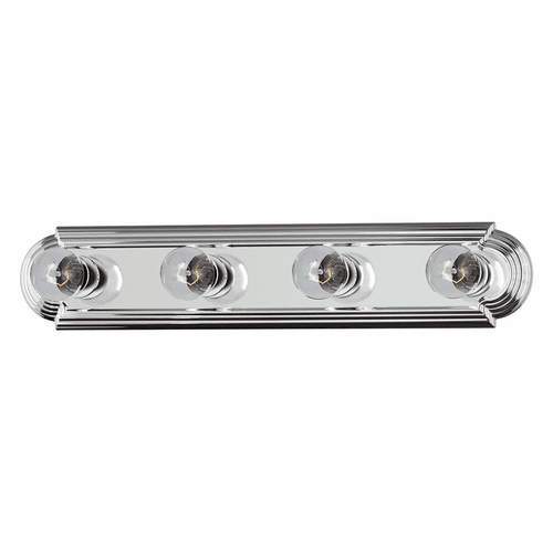 Maxim Essentials 4-LT Bath Vanity Light - Polished Chrome - 7124PC