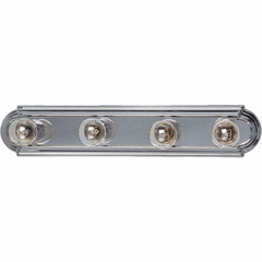 Maxim Essentials 4-LT Bath Vanity Light - Satin Nickel - 7124SN