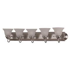 Maxim Essentials 5-LT Bath Vanity Light - Satin Nickel - 8015FTSN