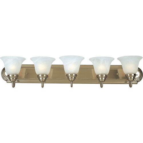 Maxim Essentials 5-LT Bath Vanity Light - Satin Nickel - 8015MRSN