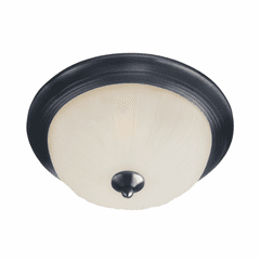 Maxim Essentials - 583x Essentials 1-Light Flush Mount - Black - 5830FTBK Maxim Essentials - 583x Essentials 1-Light Flush Mount - Black - 5830FTBK
