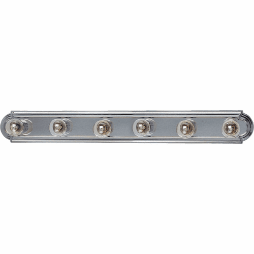 Maxim Essentials 6-LT Bath Vanity Light - Satin Nickel - 7126SN