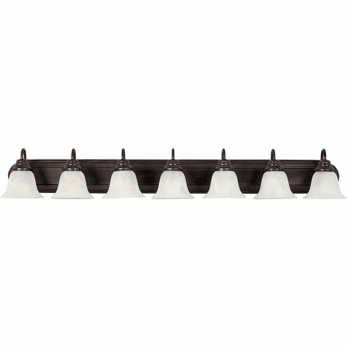 Maxim Essentials 7-LT Bath Vanity Light - Oil Rubbed Bronze - 8016MROI