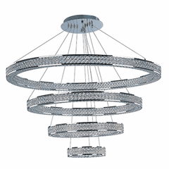 Maxim Eternity LED 4 Tier 40" Chandelier - Polished Chrome - 39778BCPC