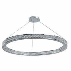 Maxim Eternity LED 40" Single Entry Foyer Pendant - Polished Chrome - 39774BCPC