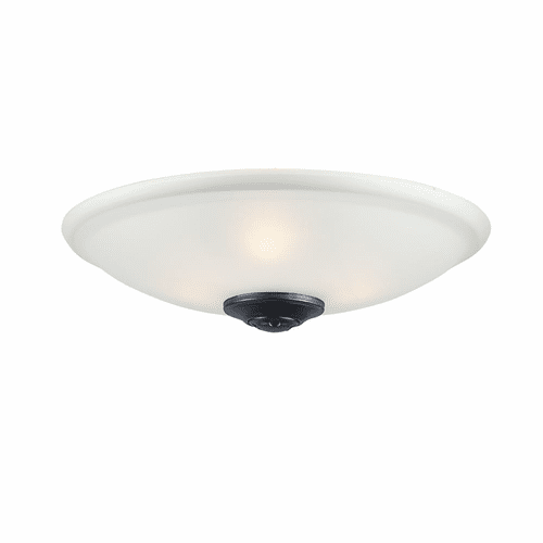 Maxim Fan Light Kits Basic-Max 3-Light Fan Kit - Black - FKT213FTBK