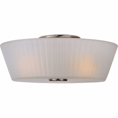 Maxim Finesse 3-LT Flush Mount - Satin Nickel - 21500FTSN