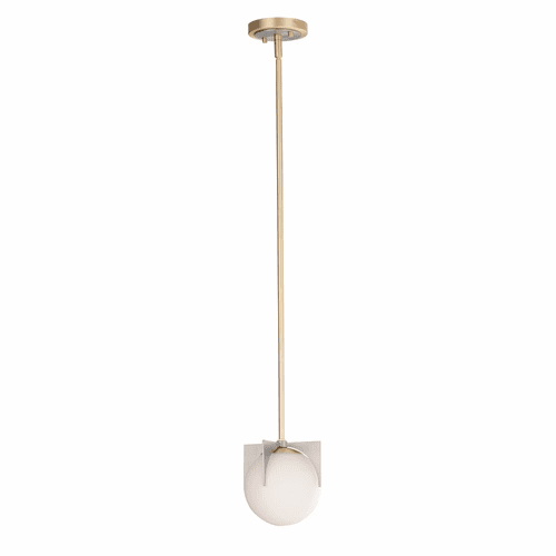 Maxim Finn 1-LT Mini pendant - Satin Brass / Brushed Platinum - 92470SWSBRBP