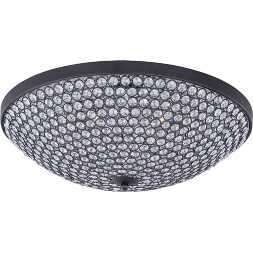 Maxim Glimmer 6-LT Flush Mount - Bronze - 39872BCBZ