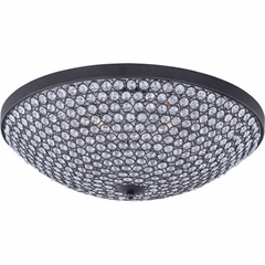 Maxim Glimmer 6-LT Flush Mount - Bronze - 39872BCBZ