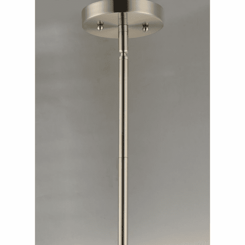 Maxim Gourd 1-Light Pendant - Satin Nickel - 10162CLSN