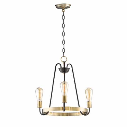Maxim Haven 3-LT Single-Tier Chandelier - Oil Rubbed Bronze - 11733OIAB