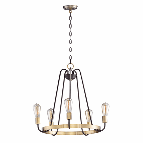Maxim Haven 5-LT Single-Tier Chandelier - Oil Rubbed Bronze - 11735OIAB