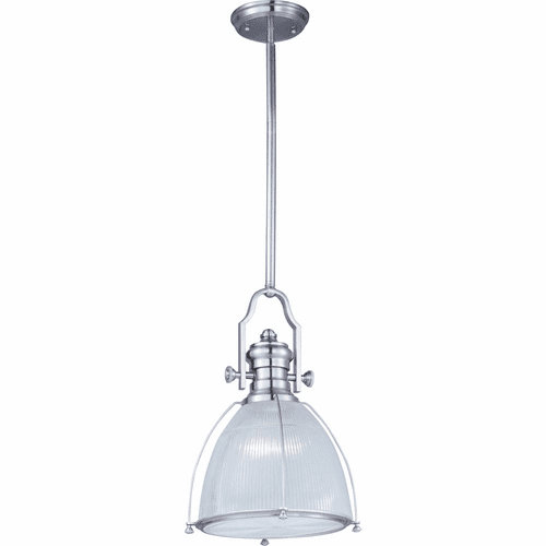 Maxim Hi-Bay 1-LT Pendant - Satin Nickel - 25003CLSN