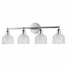 Maxim Hollow 4-LT Bath Vanity Light - Polished Chrome - 11324CLPC