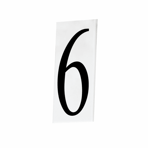 Maxim House Number 6 - White - 53616WT