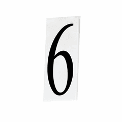 Maxim House Number 6 - White - 53616WT