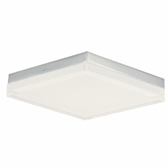 Maxim Illuminaire II 10.5" SQ 20W LED Flush Mount Dim - Plshd Chrome - 57689CLFTPC