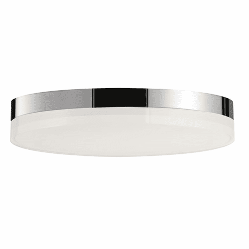 Maxim Illuminaire II 11" RD 20W LED Flush Mount Dim - Plshd Chrome - 57684CLFTPC