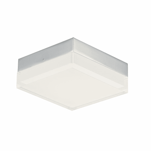 Maxim Illuminaire II 4.5" SQ 12.5W LED Flush Mount - Plshd Chrome - 57686CLFTPC